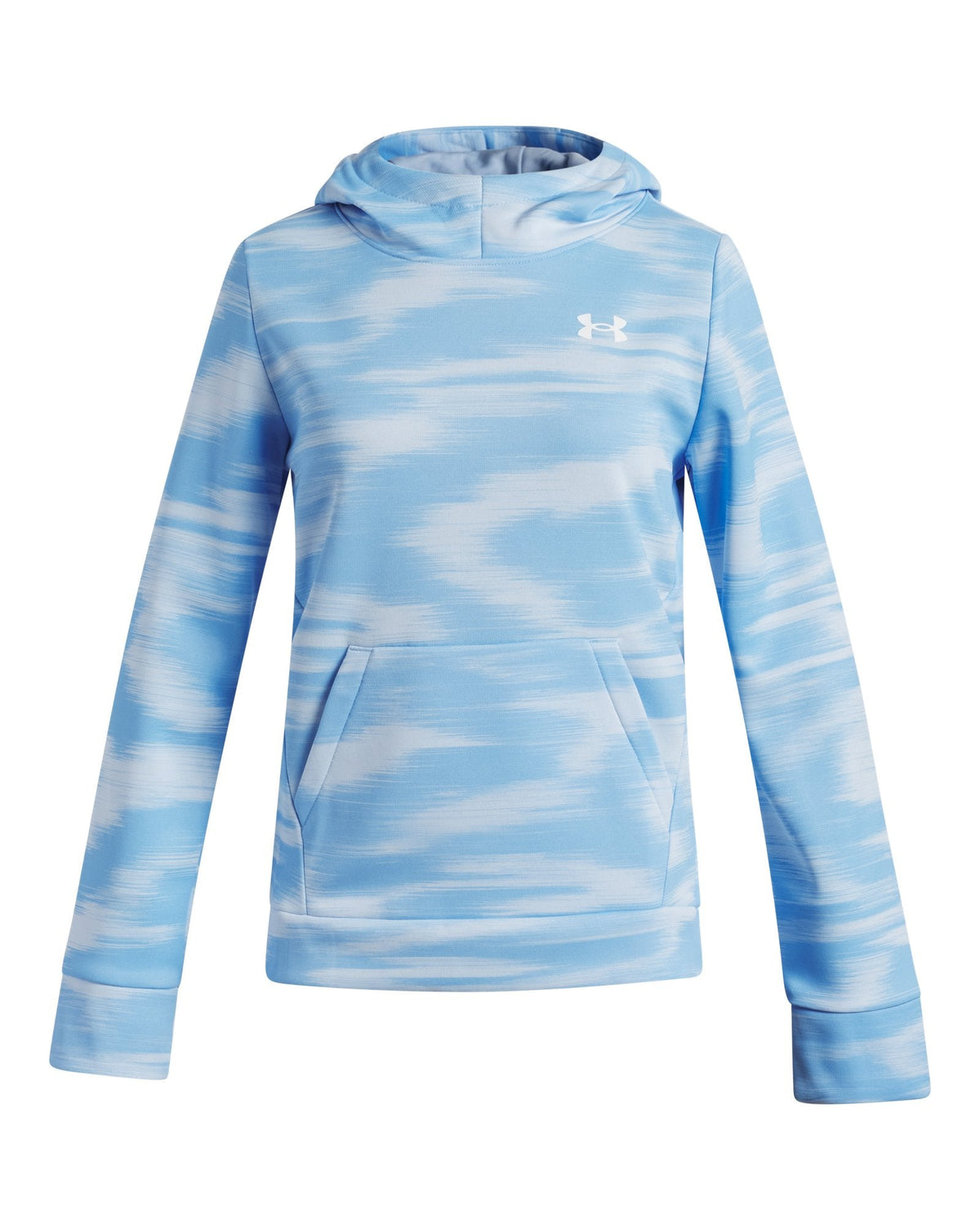 Armour Fleece® Print Girls' Hoodie - Blue