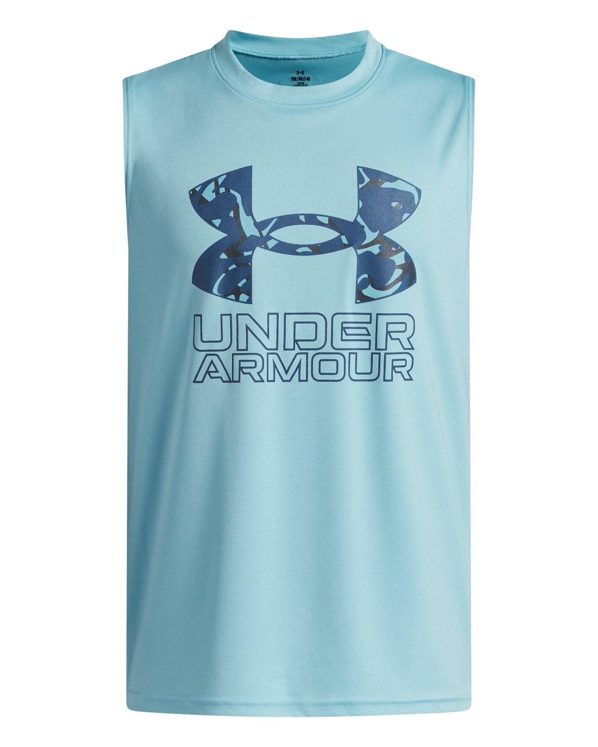 UA Tech™ Hybrid Print Boys' Tank - Orange