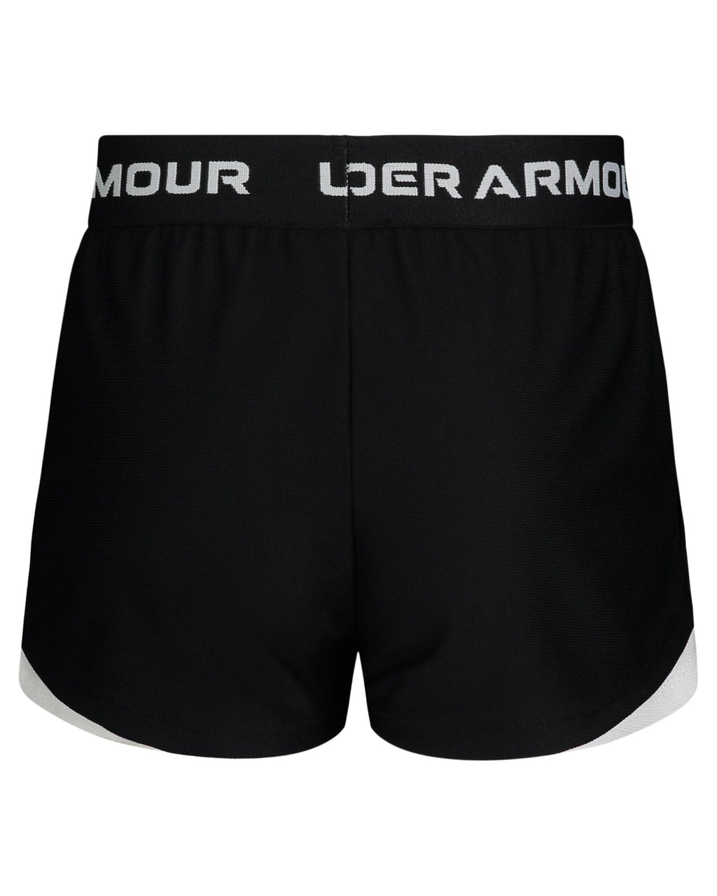 UA Tech™ Play-Up Little Girls' Shorts - Black