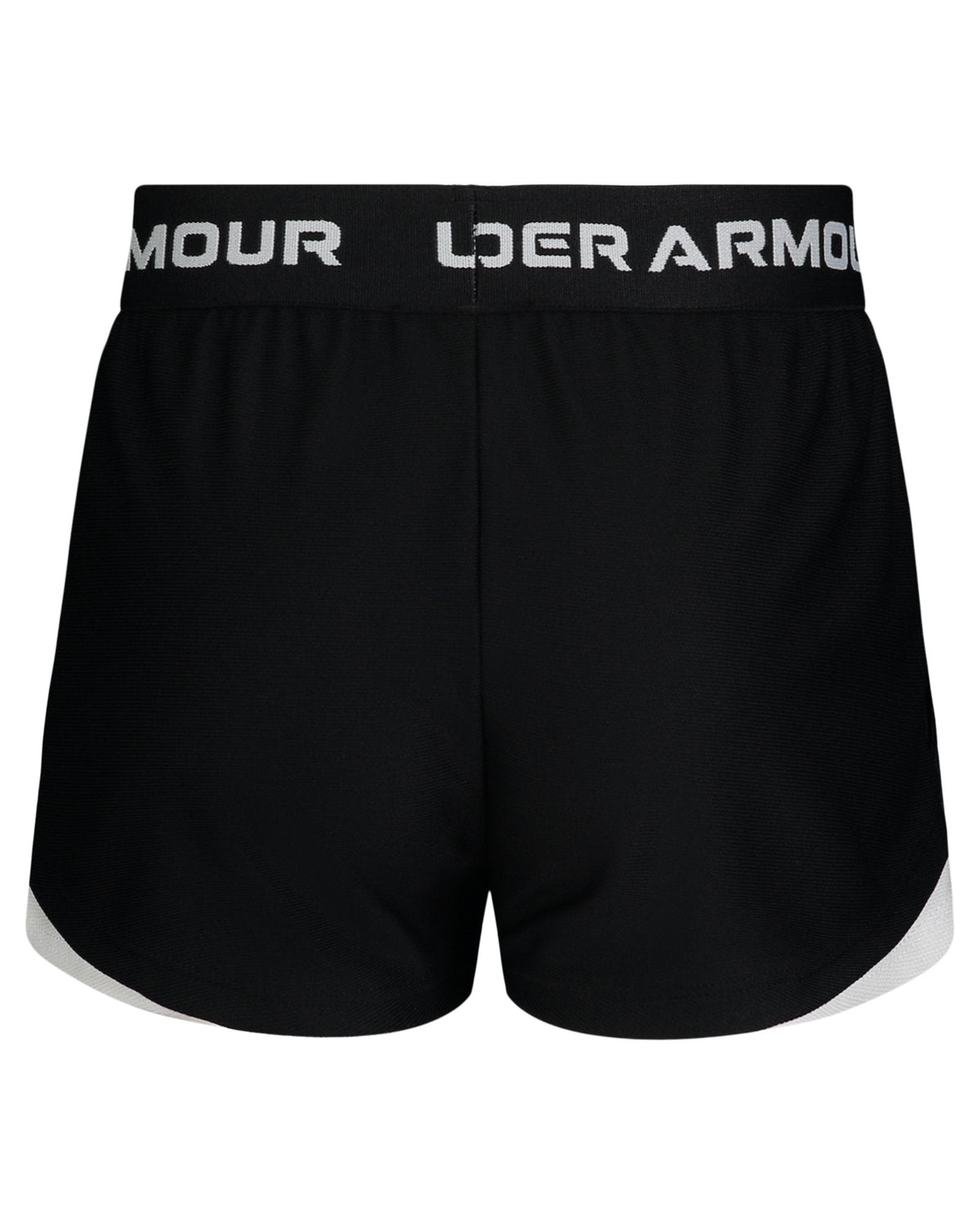 UA Tech™ Play-Up Little Girls' Shorts - Black