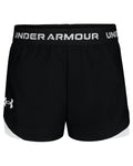 UA Tech™ Play-Up Little Girls' Shorts - Black