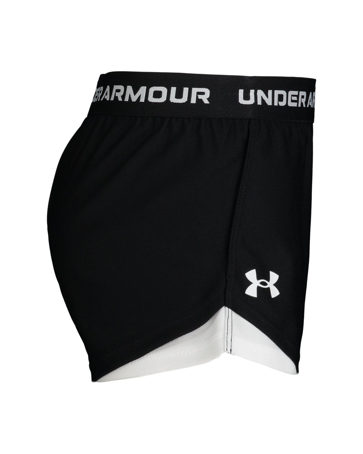 UA Tech™ Play-Up Little Girls' Shorts - Black