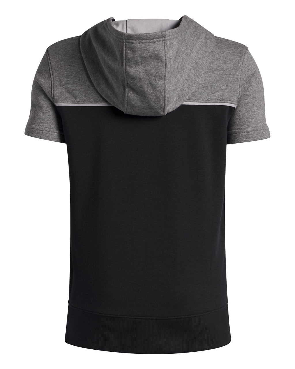 UA Utility Boys' Short Sleeve Hoodie - Black