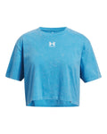 UA Rival Wash Girls' Short Sleeve - Blue