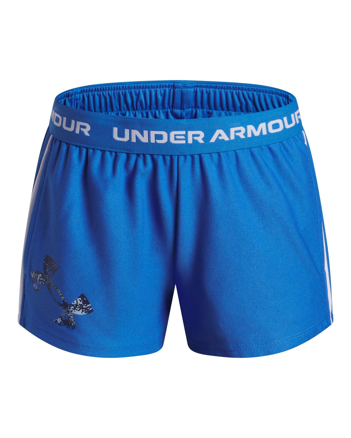 UA Tech™ Play Up Logo Girls' Shorts - Red