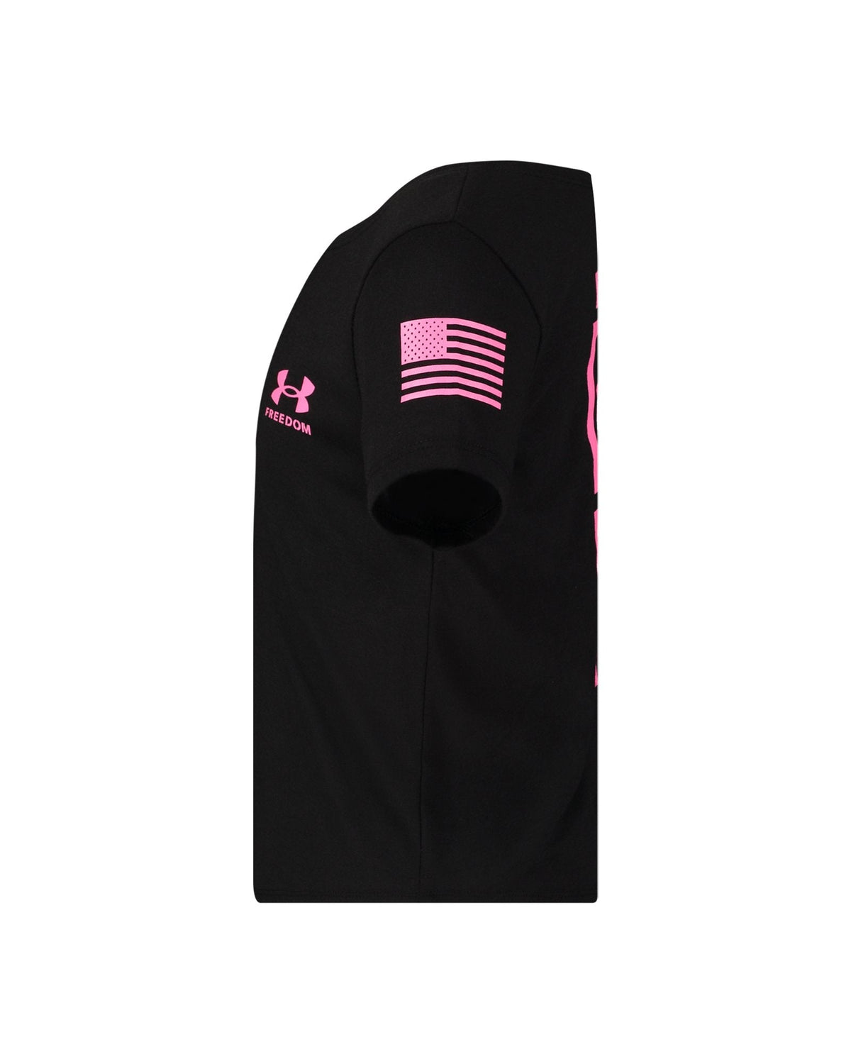 UA Freedom Flag Newborn Girls' Shorts Set - Black