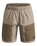 UA Unstoppable Woven Boys' Shorts - Brown