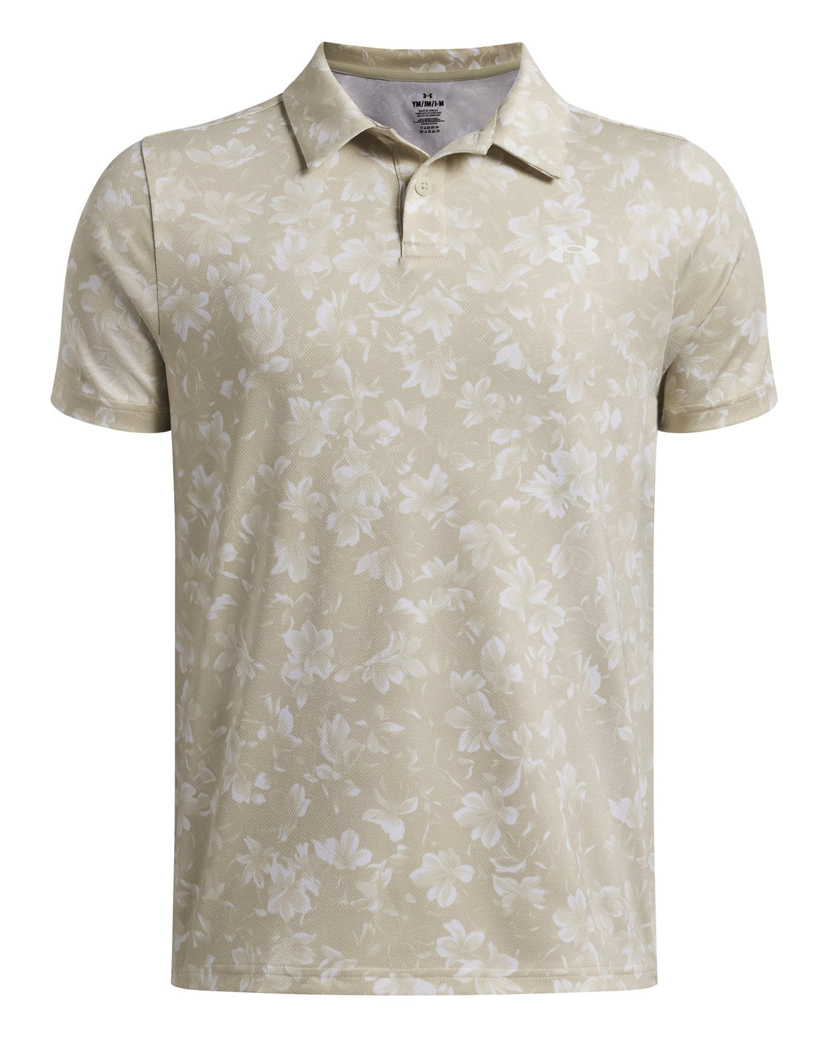 UA Matchplay Printed Boys' Polo - Brown