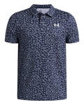 UA Matchplay Printed Boys' Polo - Blue