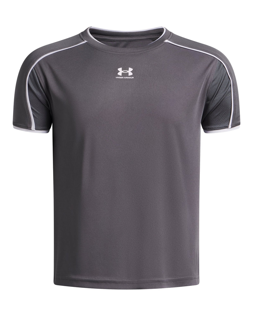 UA Challenger Train Boys' Short Sleeve - Gray