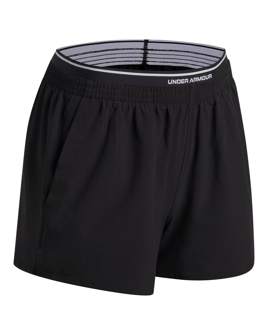 UA Vanish Woven Girls' Shorts - Black