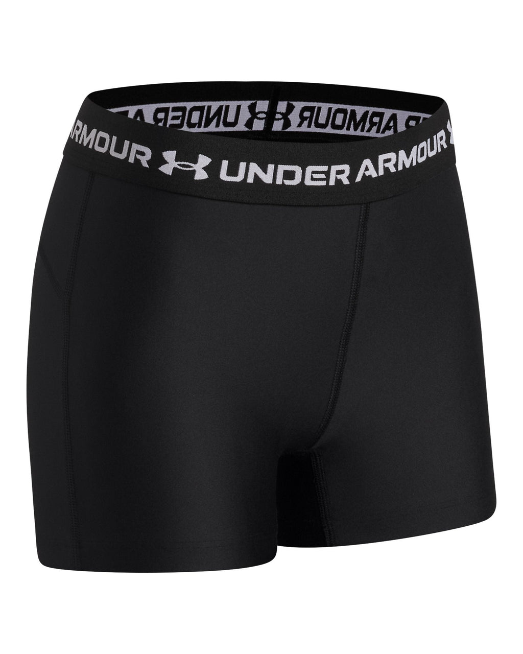 HeatGear® Shorty Girls' Shorts - Black
