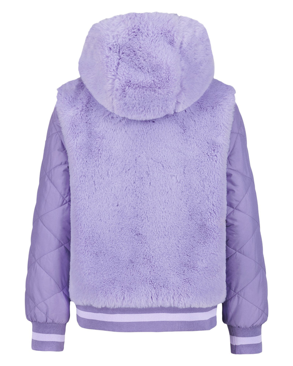 UA Cozy Little Girls' Bomber Jacket - Purple