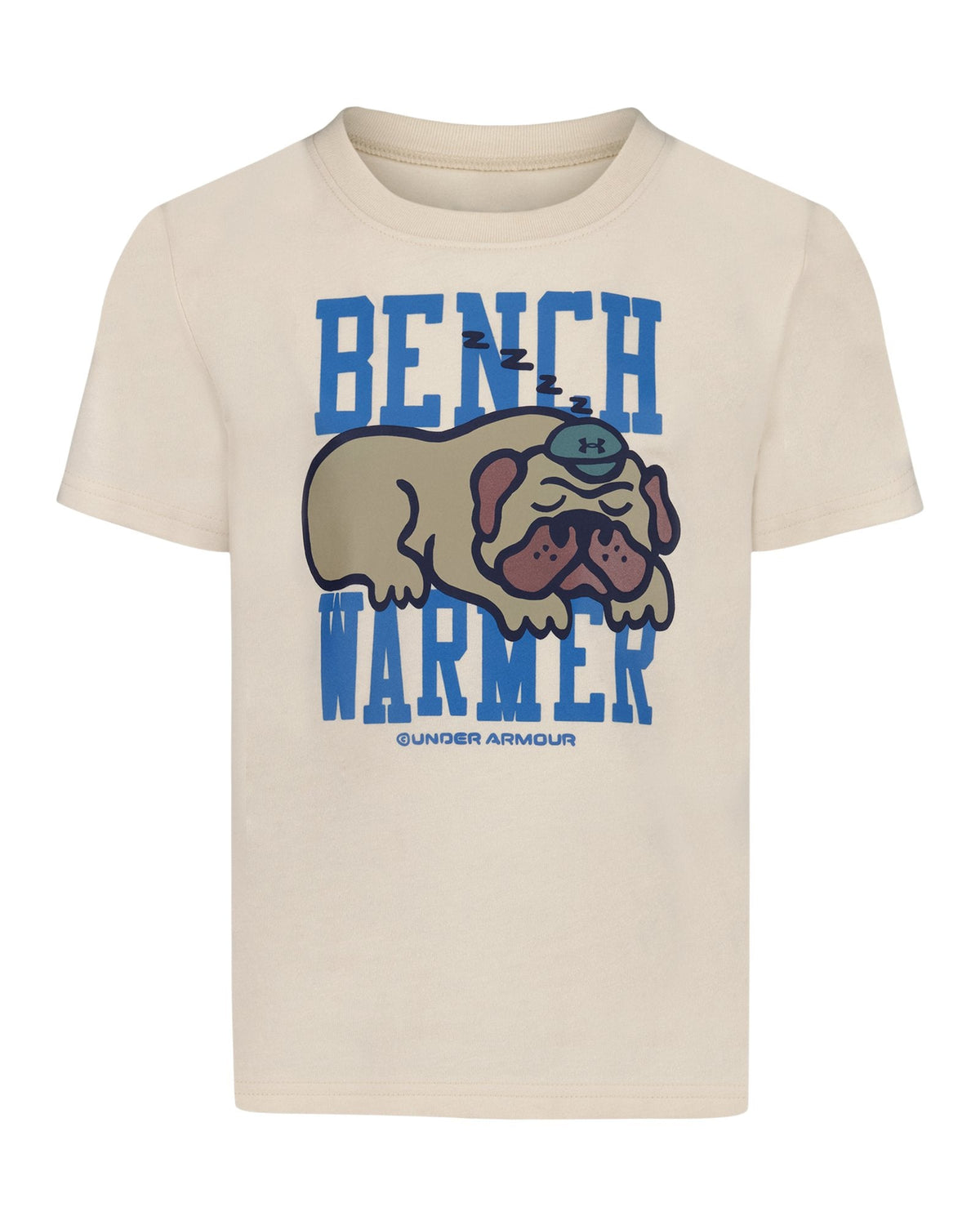 UA Bench Warmer Little Boys' Short Sleeve - Brown