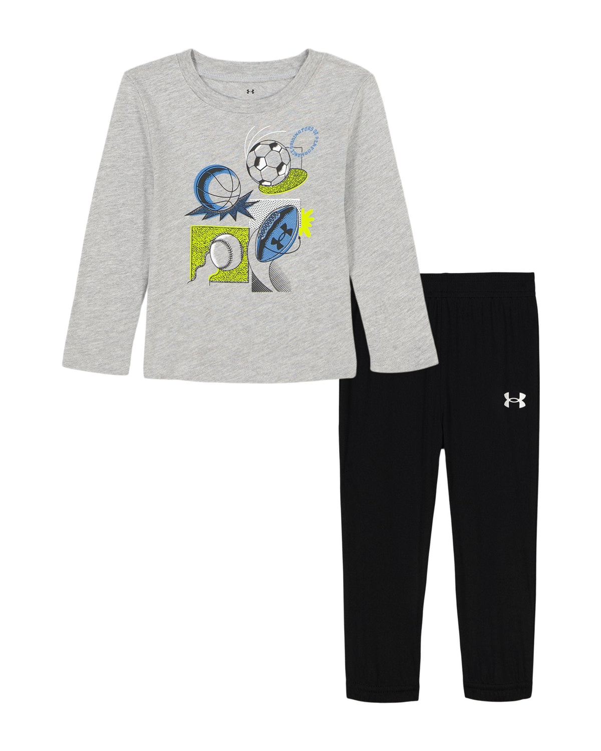 UA Multi Sport Infant Boys' Long Sleeve Set - Gray
