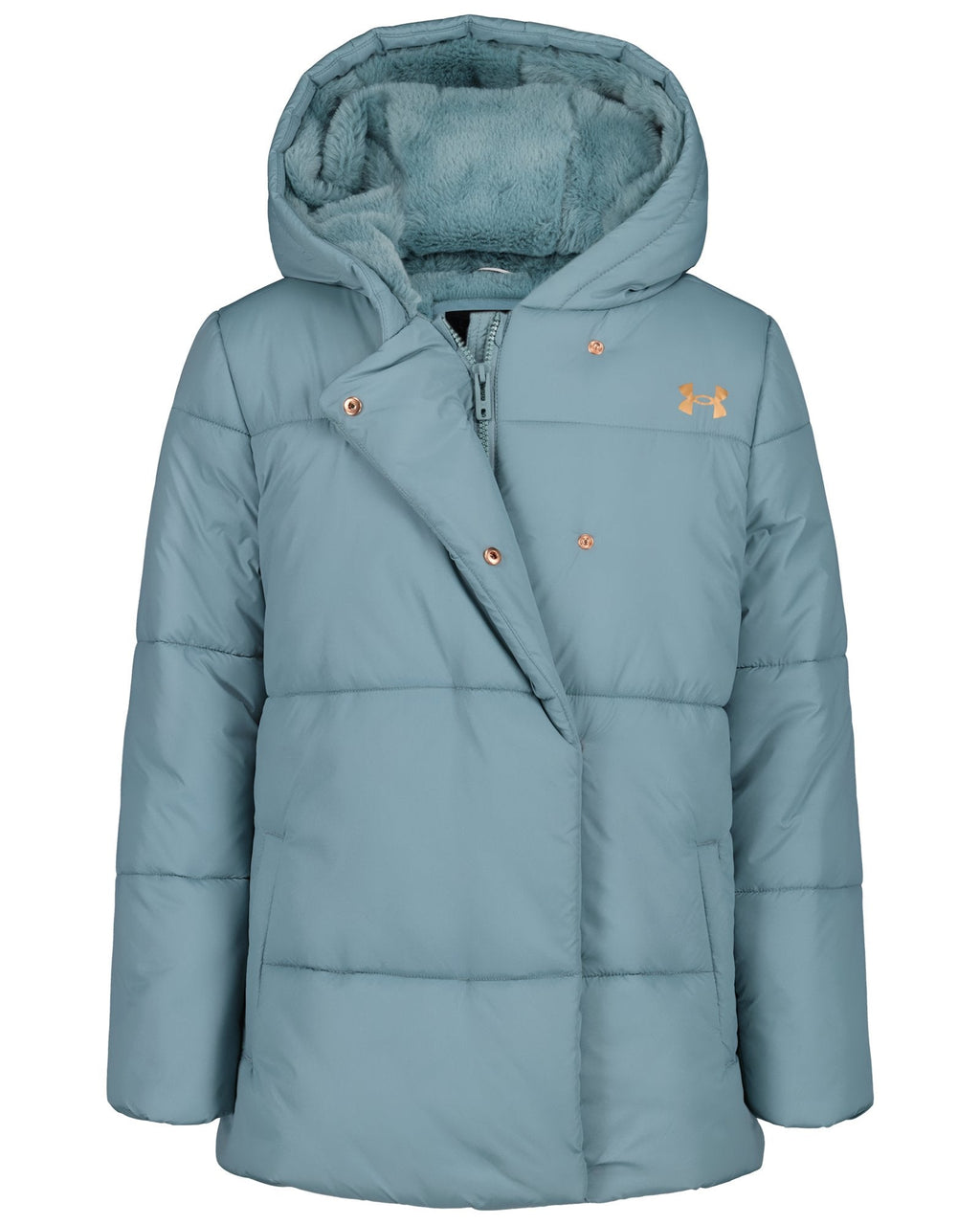 UA Edie Girls' Puffer Jacket - Green