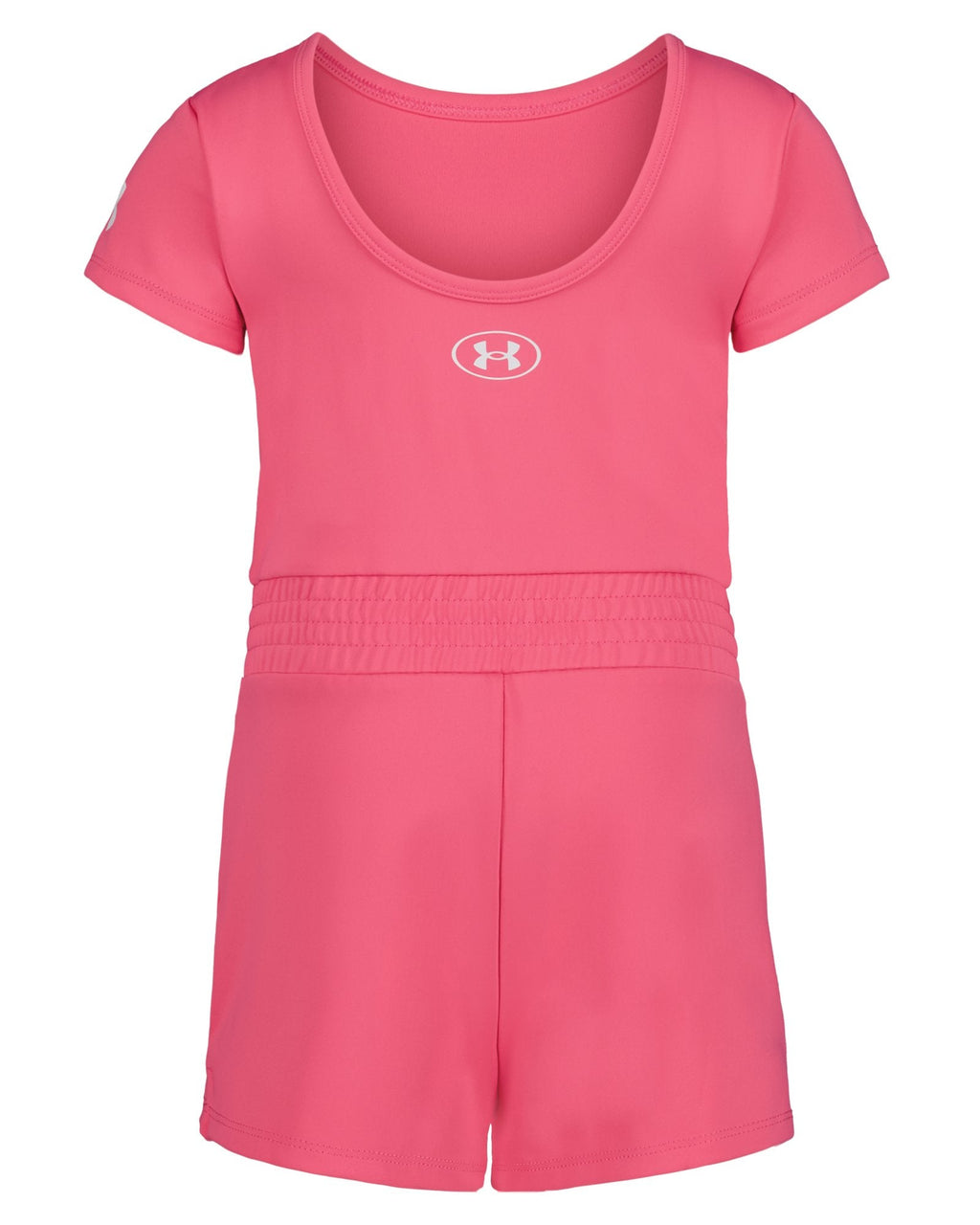 UA Short Sleeve Toddler Girls' Romper - Pink