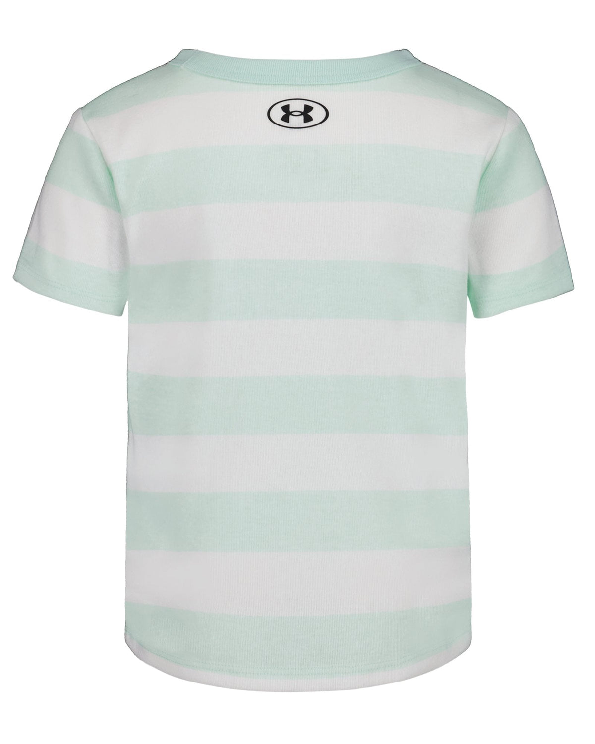 UA Rugby Stripe Little Girls' Short Sleeve - Blue