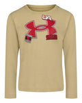 UA Varsity Logo Little Boys' Long Sleeve - Brown