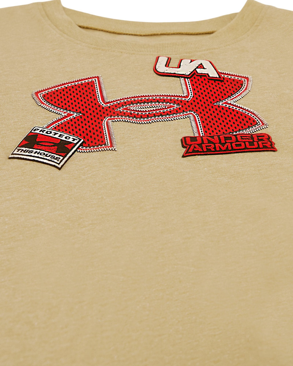 UA Varsity Logo Little Boys' Long Sleeve - Brown
