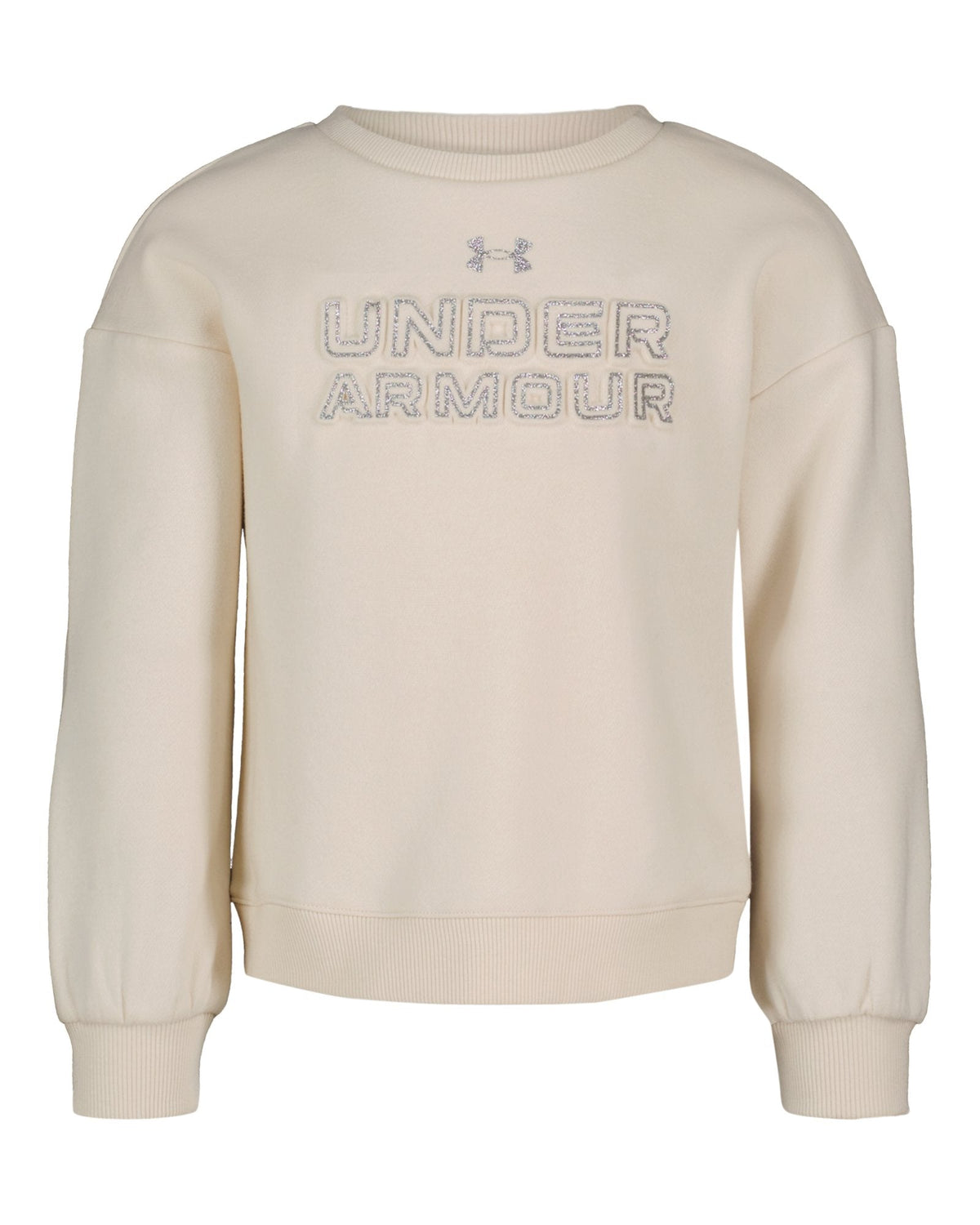 UA Rival Little Girls' Crewneck Pullover - Brown