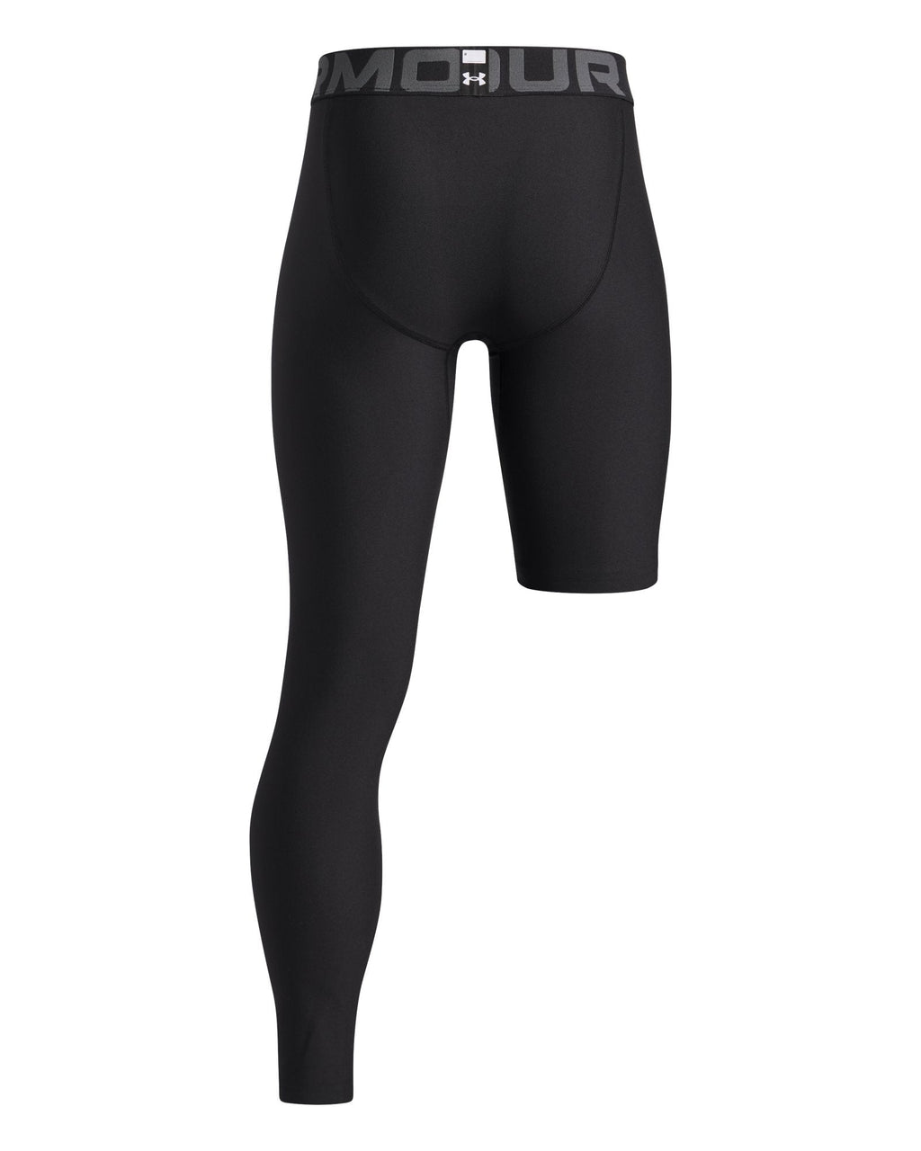HeatGear® Asymmetrical Left Boys' Leggings - Black