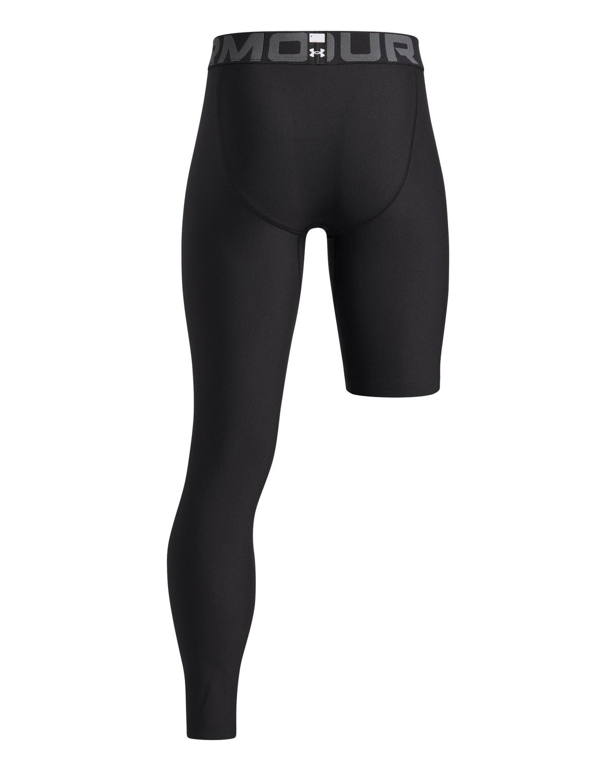 HeatGear® Asymmetrical Left Boys' Leggings - Black