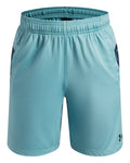 UA Tech™ Vent Print Blocked Boys' Shorts - Blue