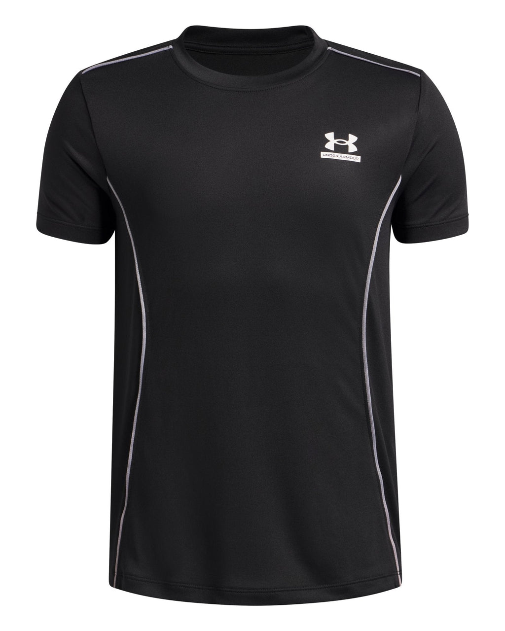 UA Tech™ Sport Boys' Short Sleeve - Black
