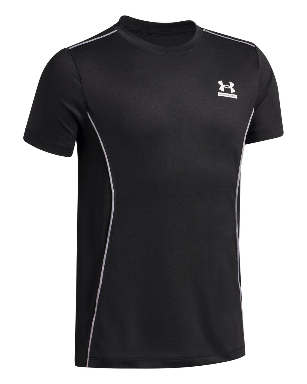 UA Tech™ Sport Boys' Short Sleeve - Black
