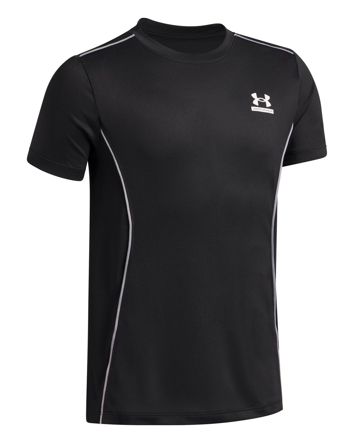 UA Tech™ Sport Boys' Short Sleeve - Black