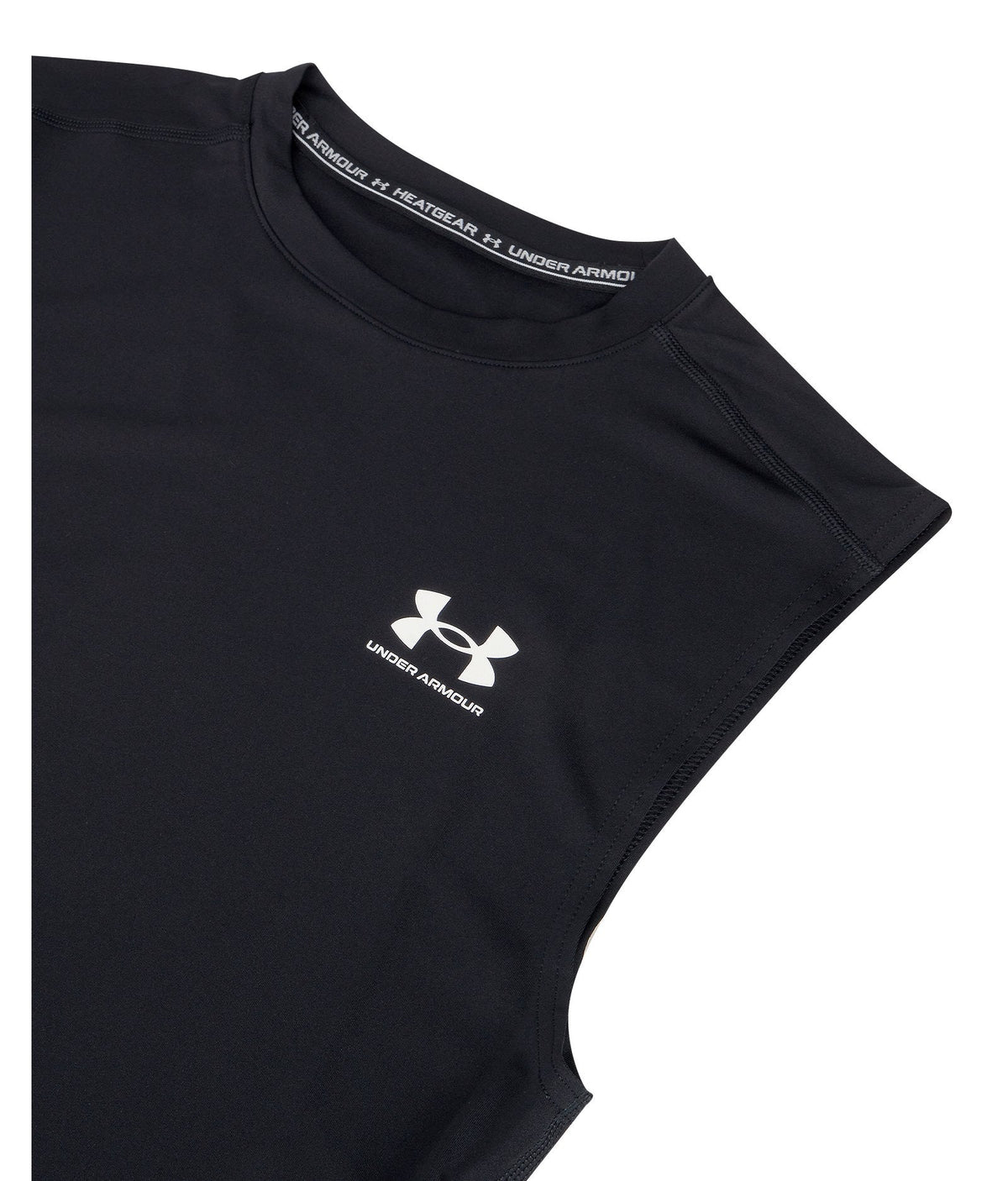 HeatGear® Asymmetrical Right Men's Top - Black