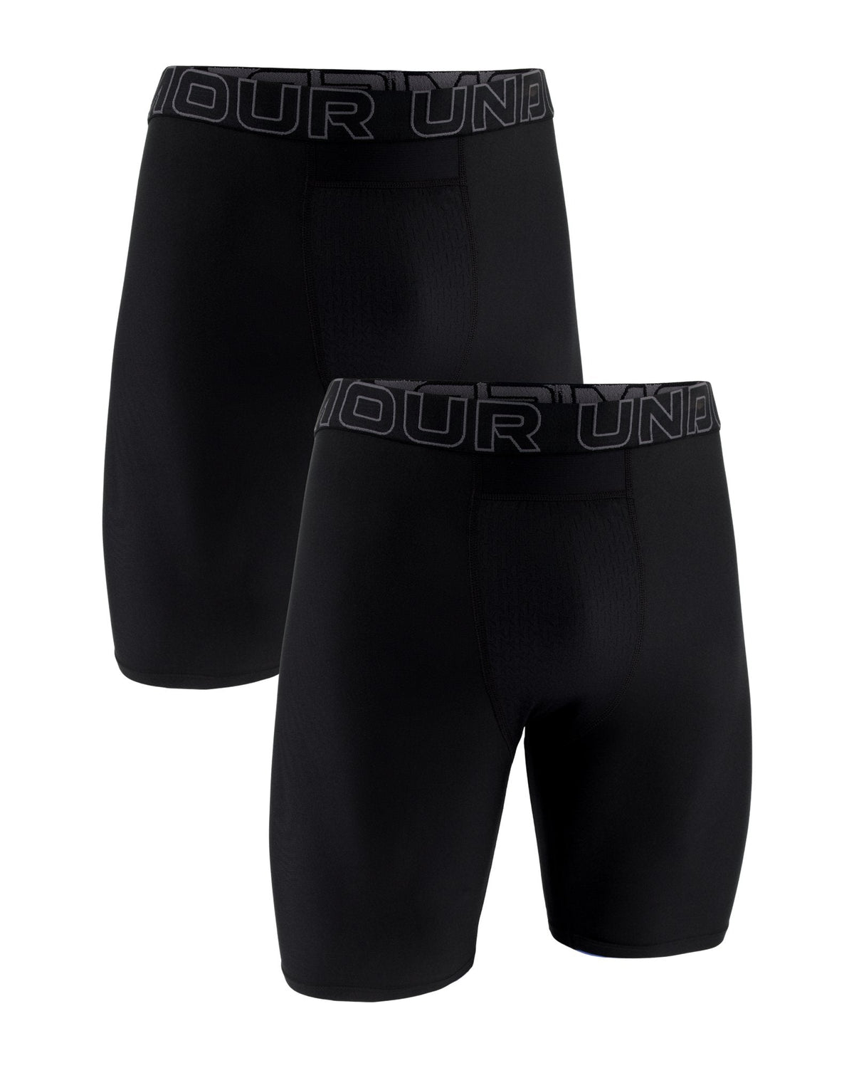 UA Boxerjock® BallBag Men's 9" 2-Pack Underwear - Black