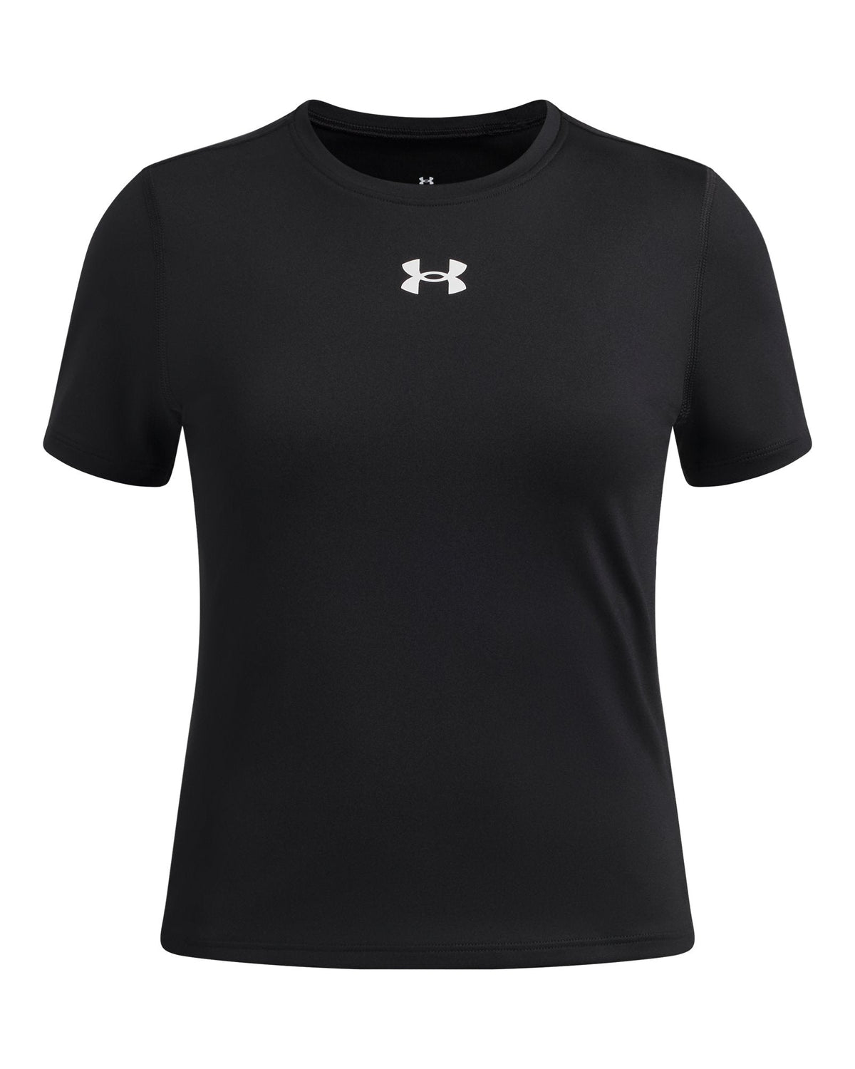 HeatGear® Girls' Short Sleeve - Black