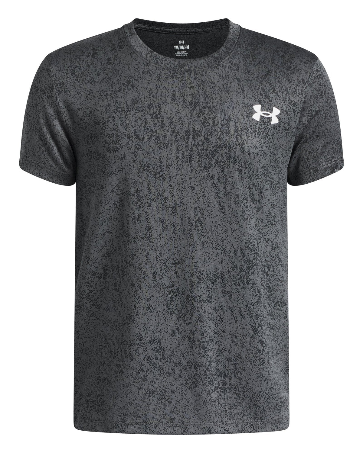 UA Tech™ Pixelate Boys' Short Sleeve - Gray