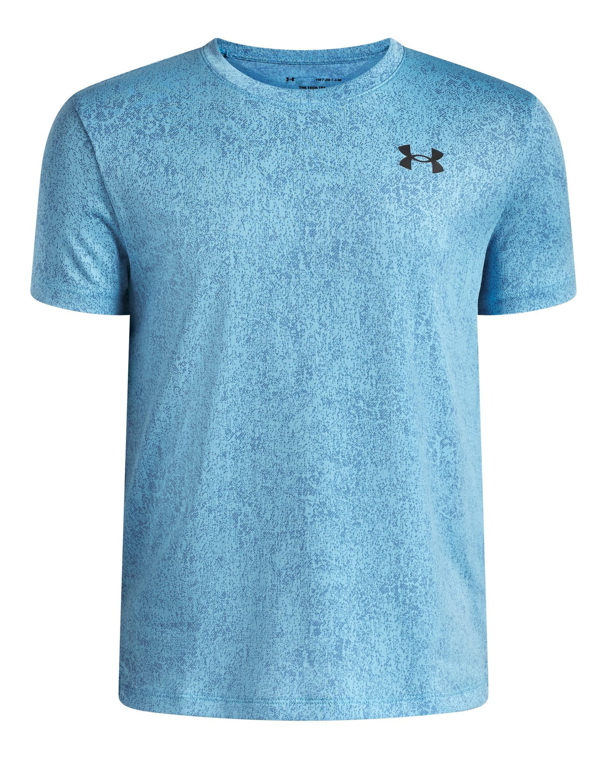 UA Tech™ Pixelate Boys' Short Sleeve - Blue