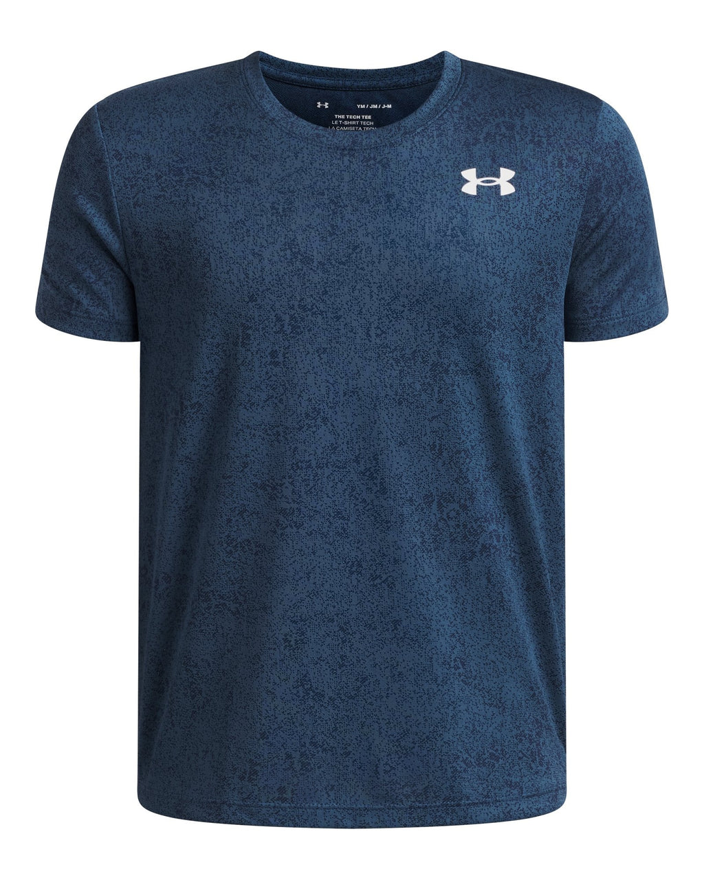 UA Tech™ Pixelate Boys' Short Sleeve - Blue