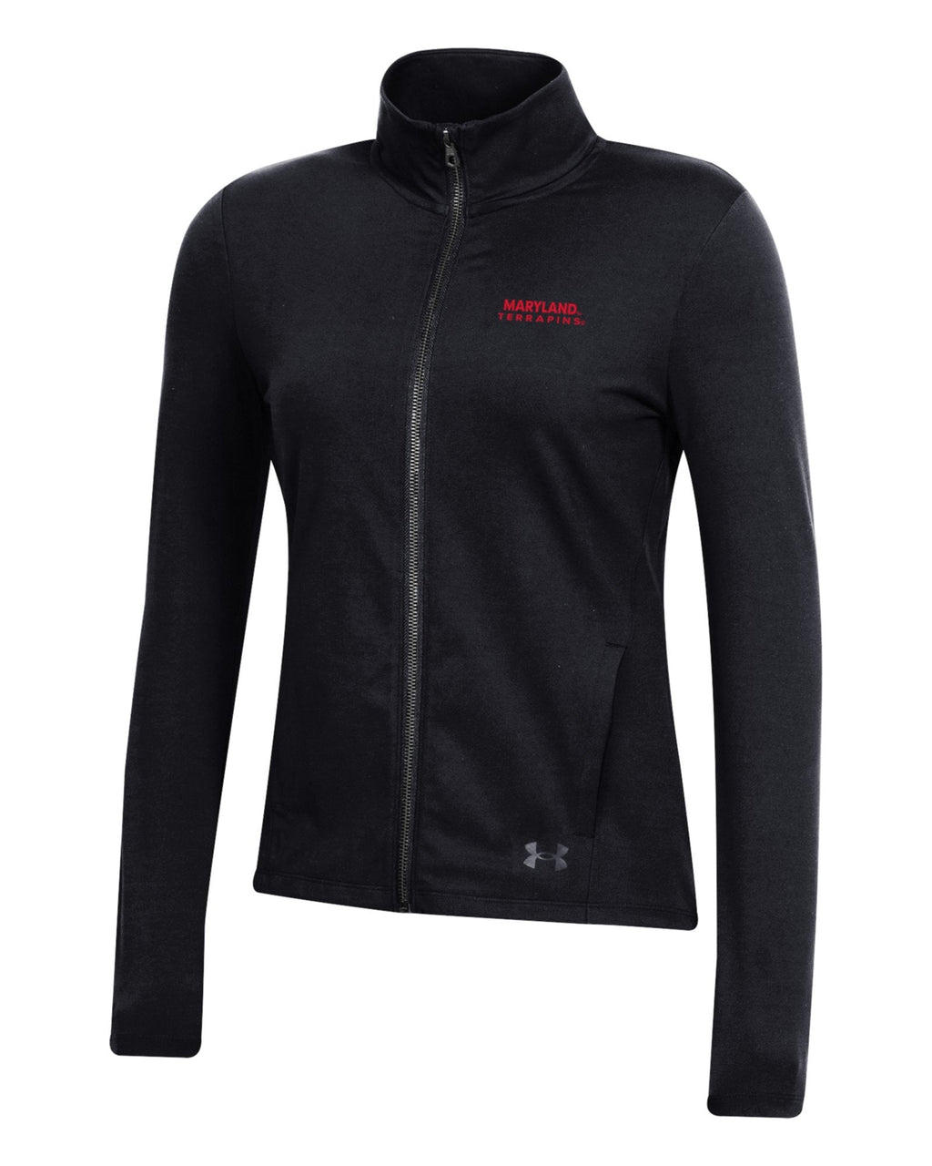 UA Motion Collegiate Women's Full Zip - Black