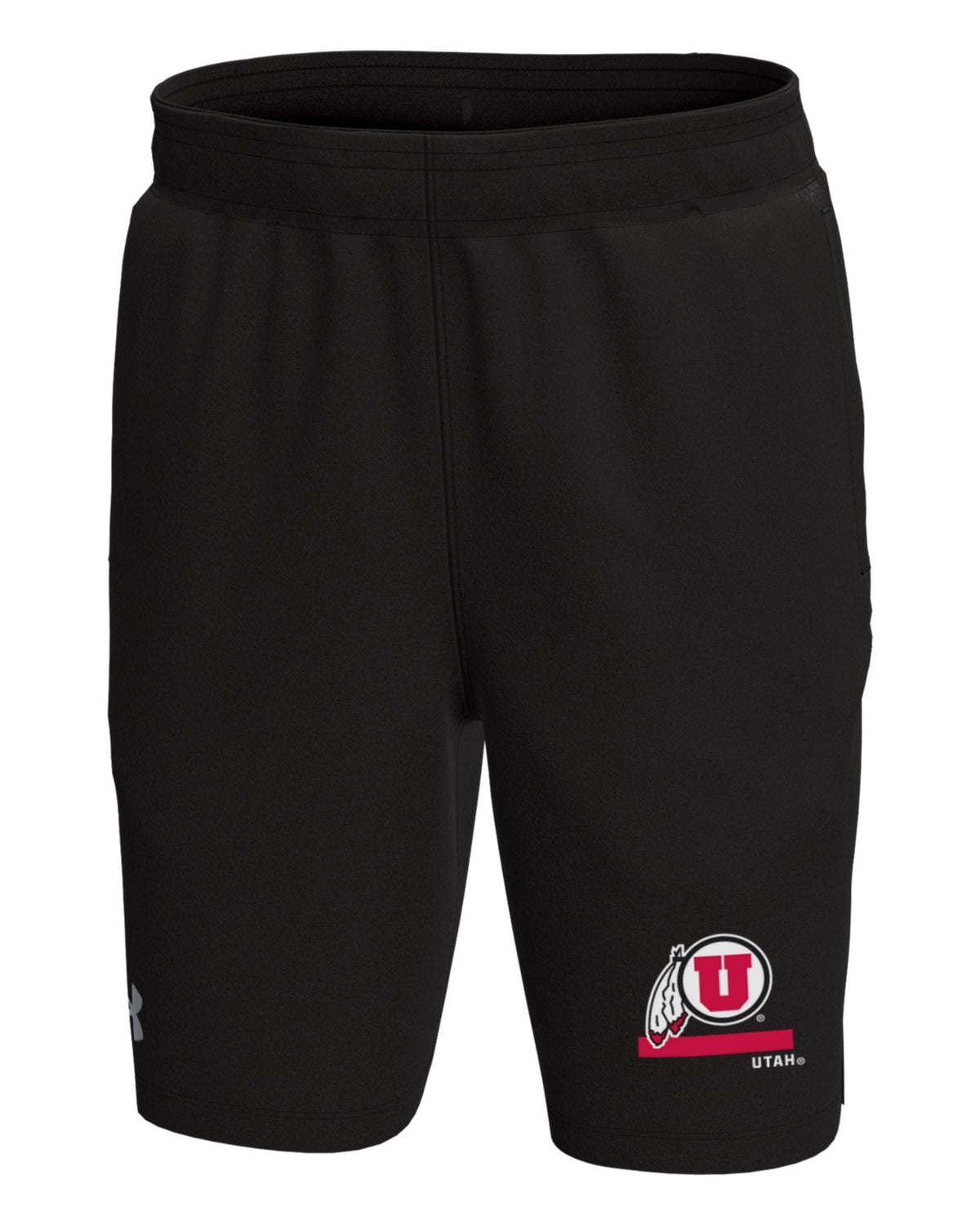 UA Tech™ Stretch Collegiate Kids' Shorts - Black
