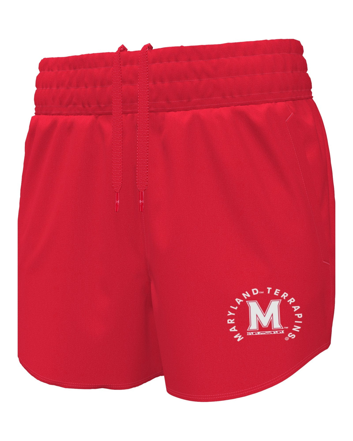 UA Flex Woven Collegiate Women's Shorts - Red