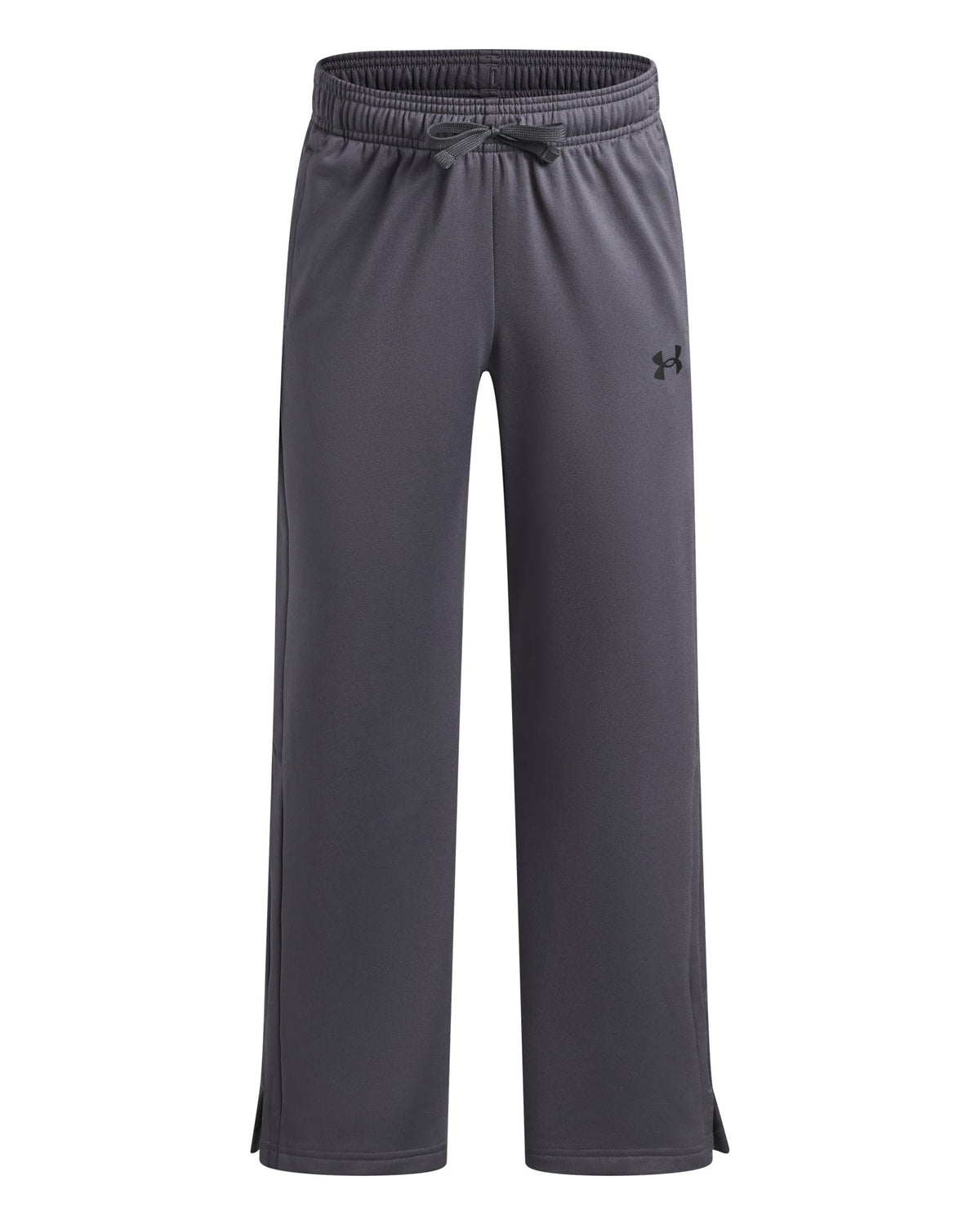 UA Brawler Boys' Open Hem Pants - Gray