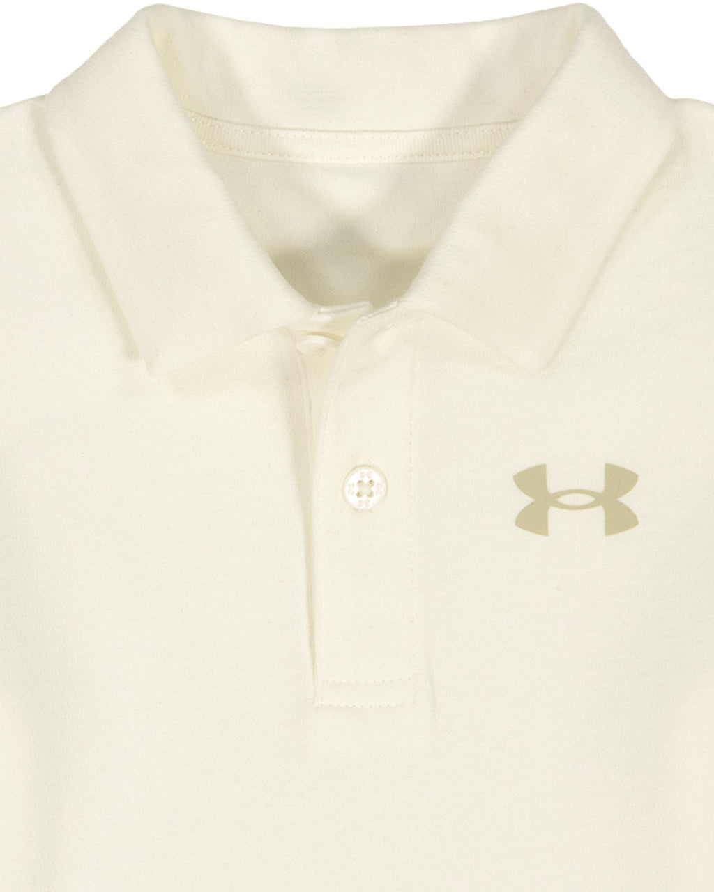 UA Solid Infant Boys' Polo Shortall - White