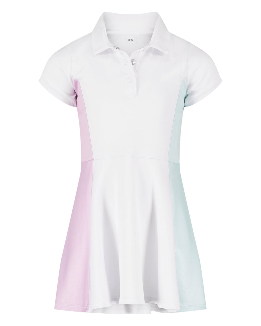 UA Colorblock Infant Girls' Polo Dress - White