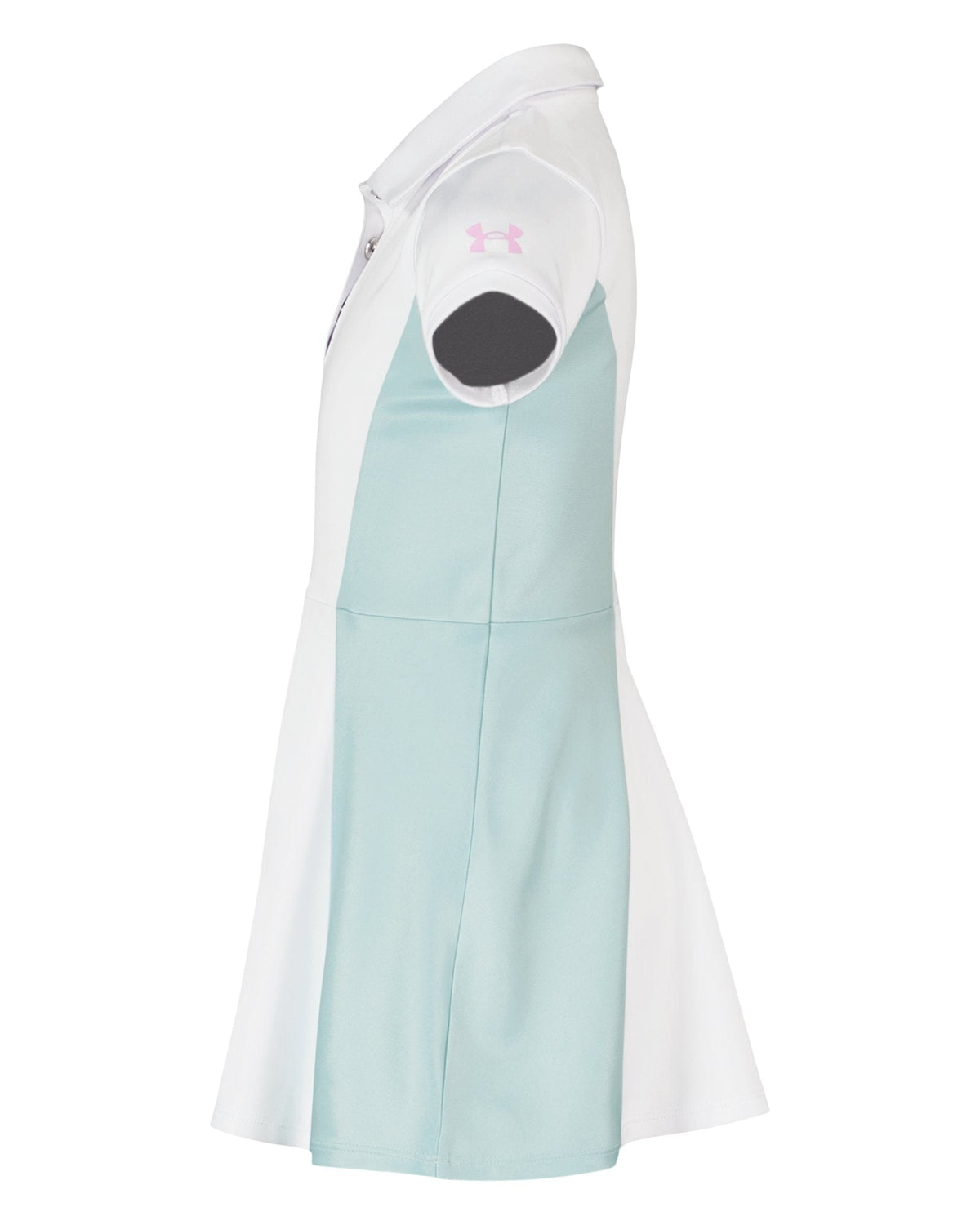 UA Colorblock Infant Girls' Polo Dress - White