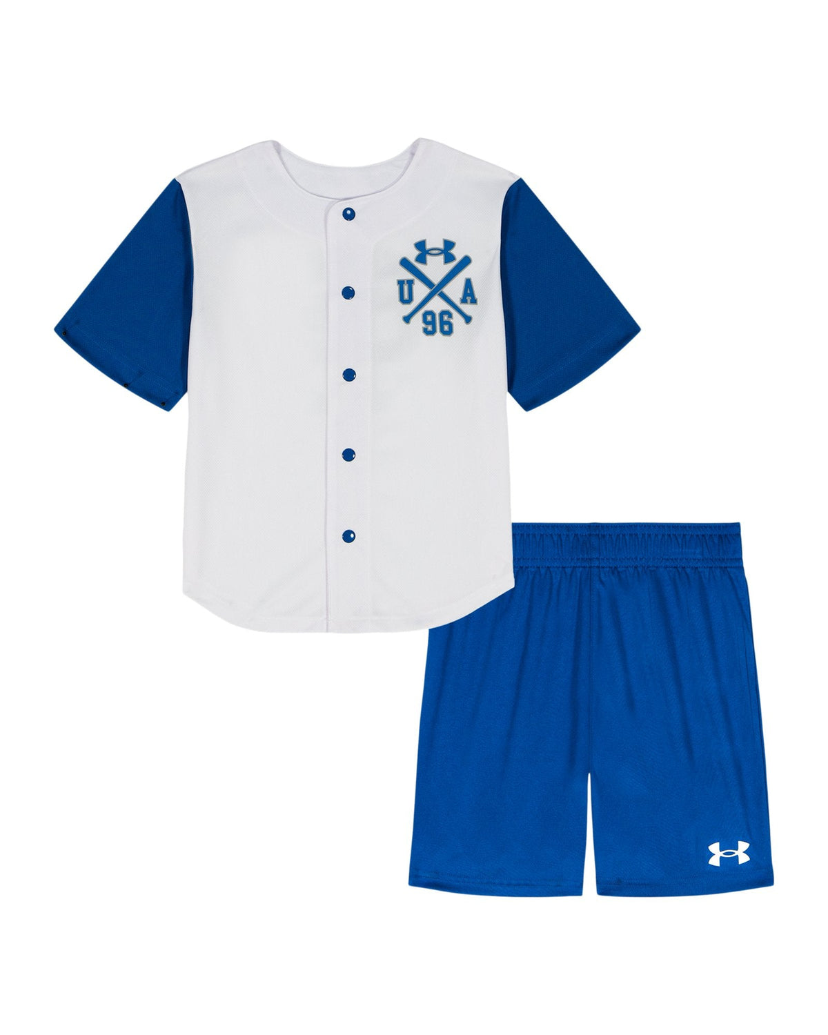 UA Baseball Jersey Infant Boys' Set - White