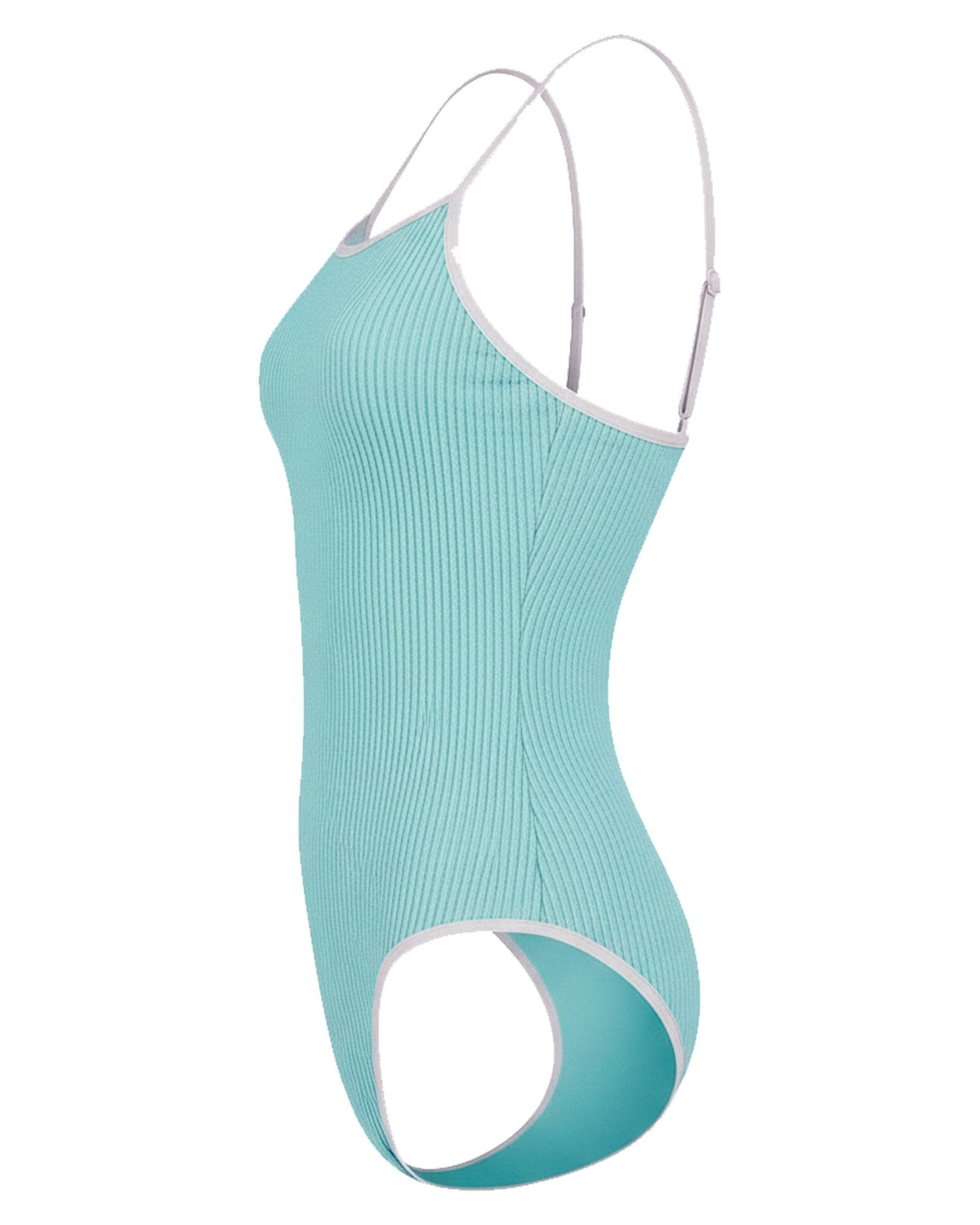 UA Textured Little Girls' 1-Piece Swimsuit - Blue