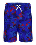 UA Digistar Camo Boys' Volley Shorts - Blue