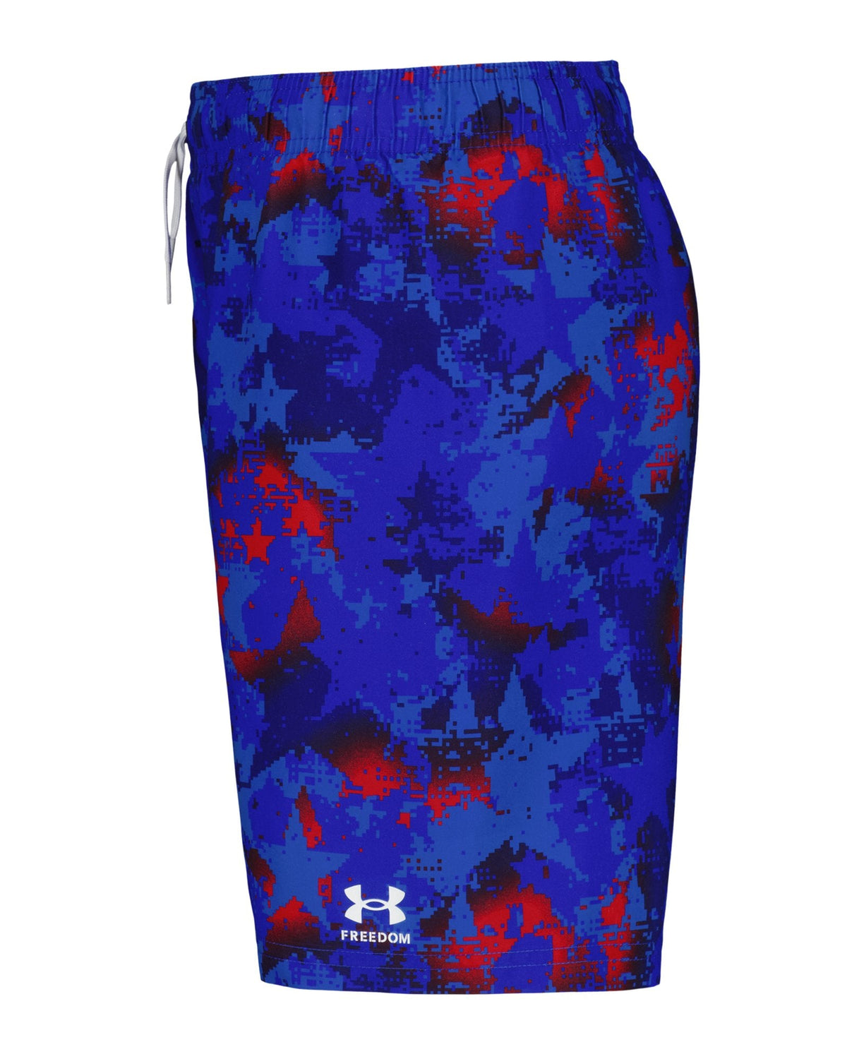 UA Digistar Camo Boys' Volley Shorts - Blue