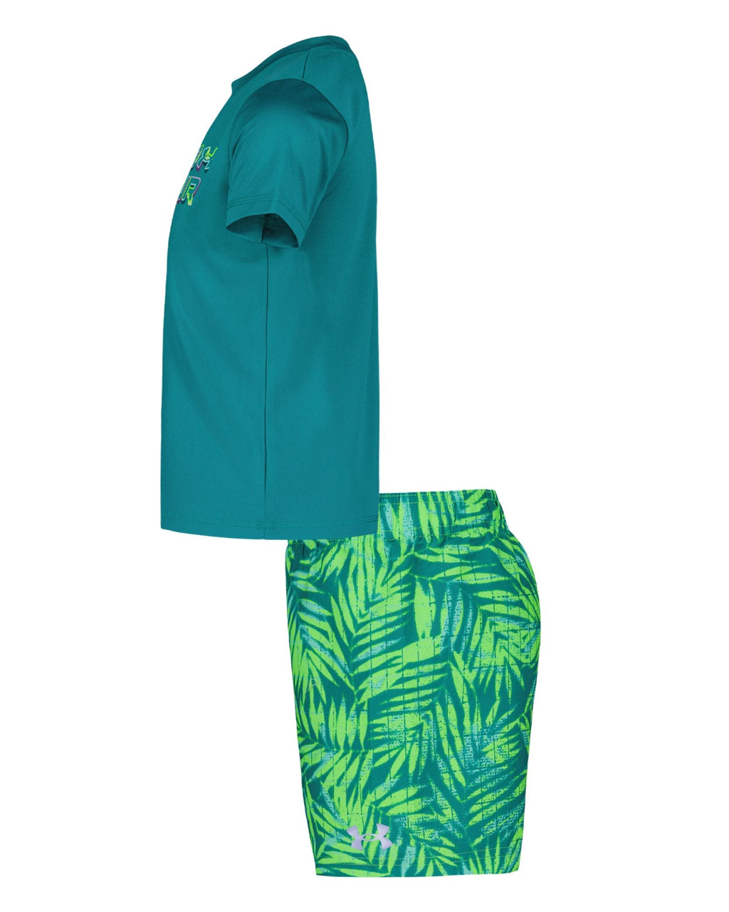 UA Palm Grid Toddler Boys' Set - Green