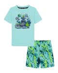 UA Coral Logo Infant Boys' Set - Blue